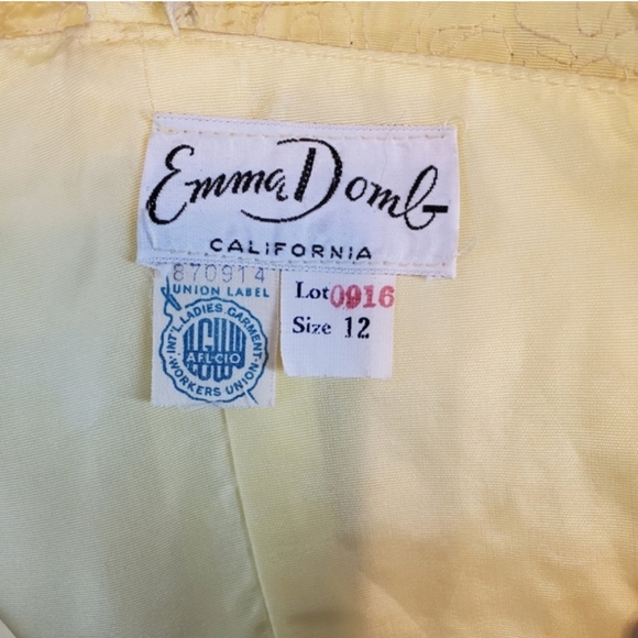 Vintage 60s Emma Domb Ombre Sequins Gown - Picture 3 of 5